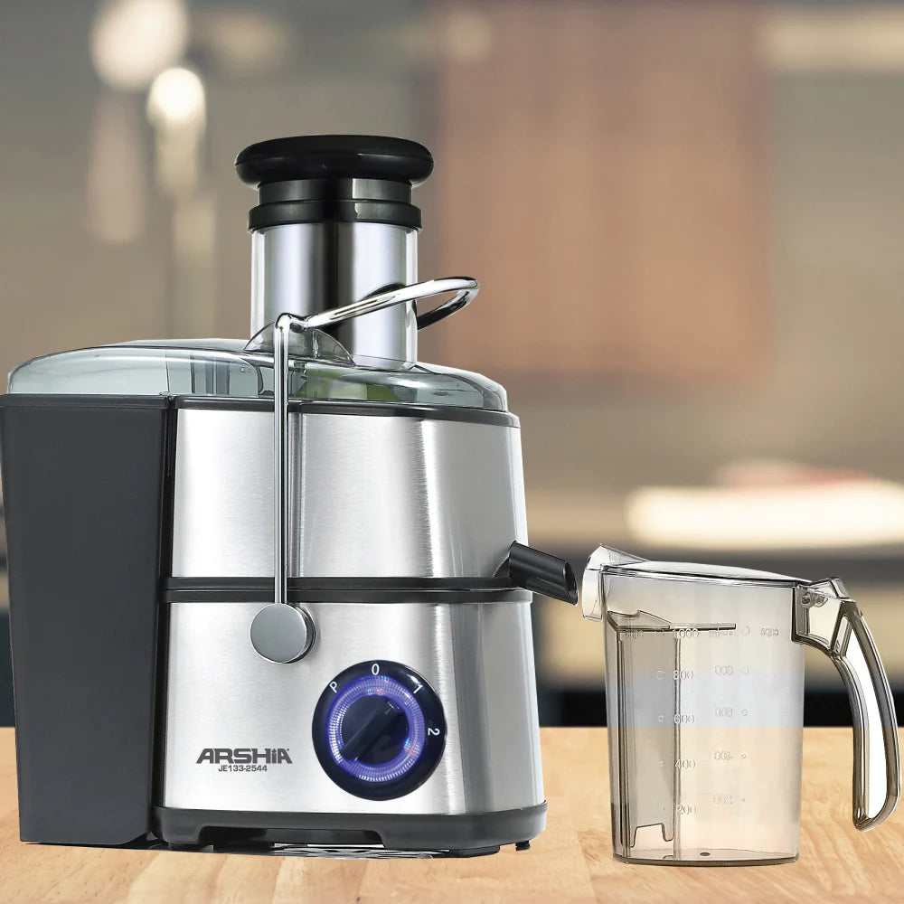 Arshia 4-in-1 Power Pro Juicer & Blender System – 800W