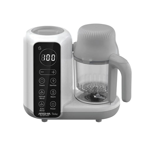 Arshia Ultimate 7-in-1 Baby Food Processor – Steam, Blend, Sterilize & More