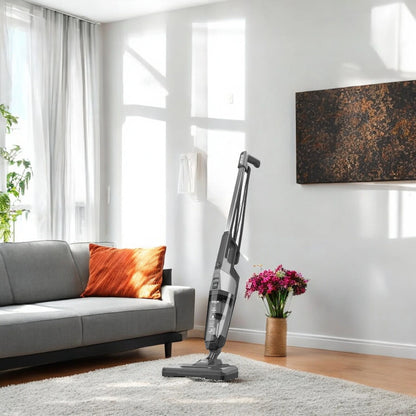 Arshia Home & Personal Floor Care 4 in 1 Vacuum Cleaner with Mop (Black) Multi-Surface Cleaning