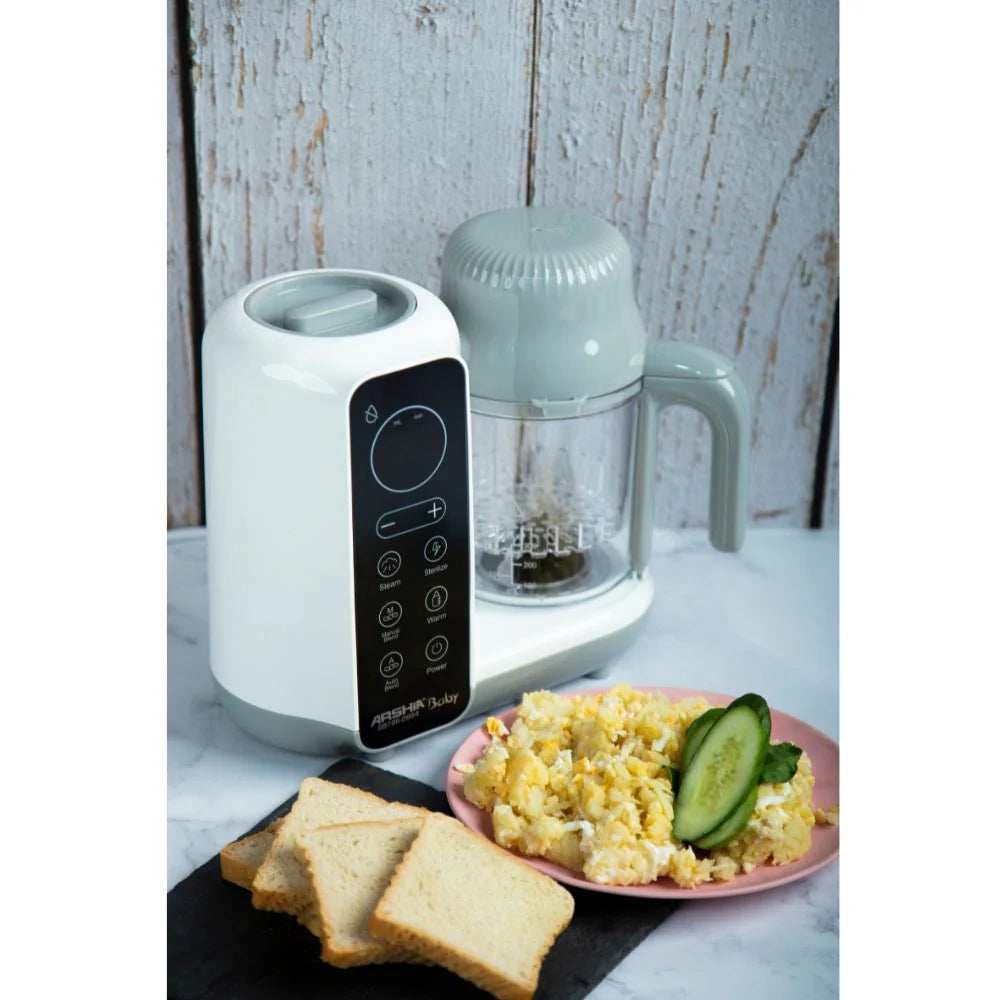 Arshia Ultimate 7-in-1 Baby Food Processor – Steam, Blend, Sterilize & More