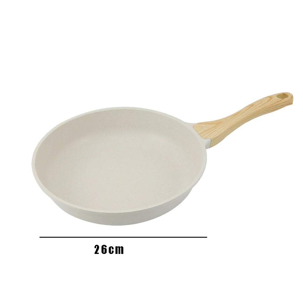 Non-stick Wok Frying Pan Ceramic Pot Medical stone Induction Gas Stove Universal Cookware Steak Cooking Saucepan Nonstick Pan