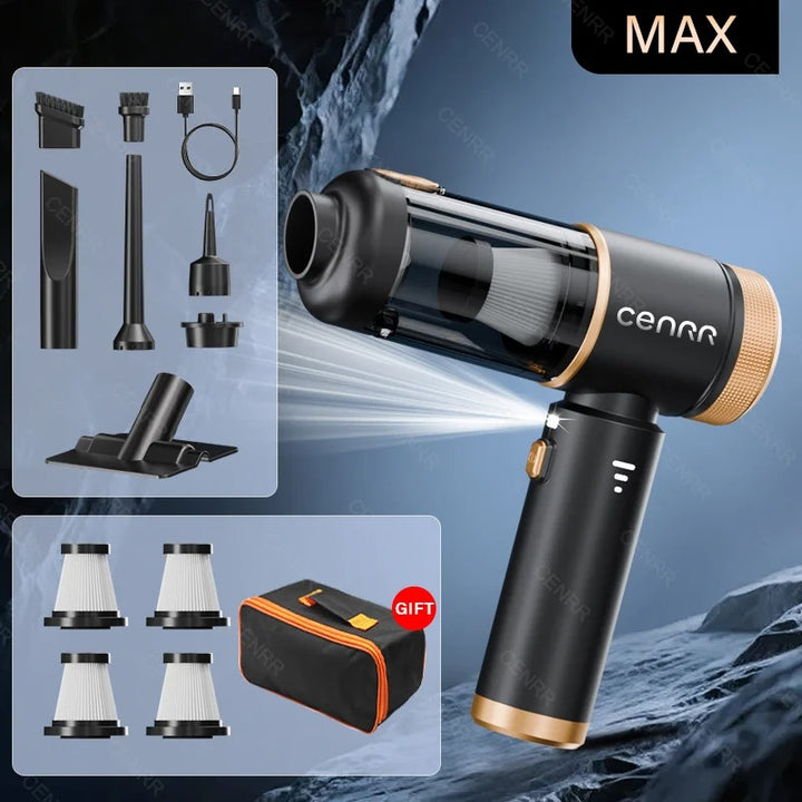 Car Vacuum Cleaner Mini- Deep Clean in Minutes