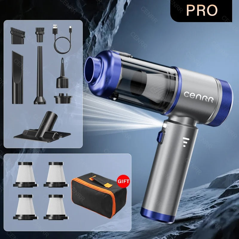 Car Vacuum Cleaner Mini- Deep Clean in Minutes