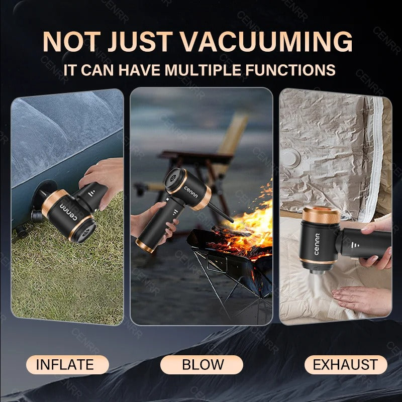Car Vacuum Cleaner Mini- Deep Clean in Minutes