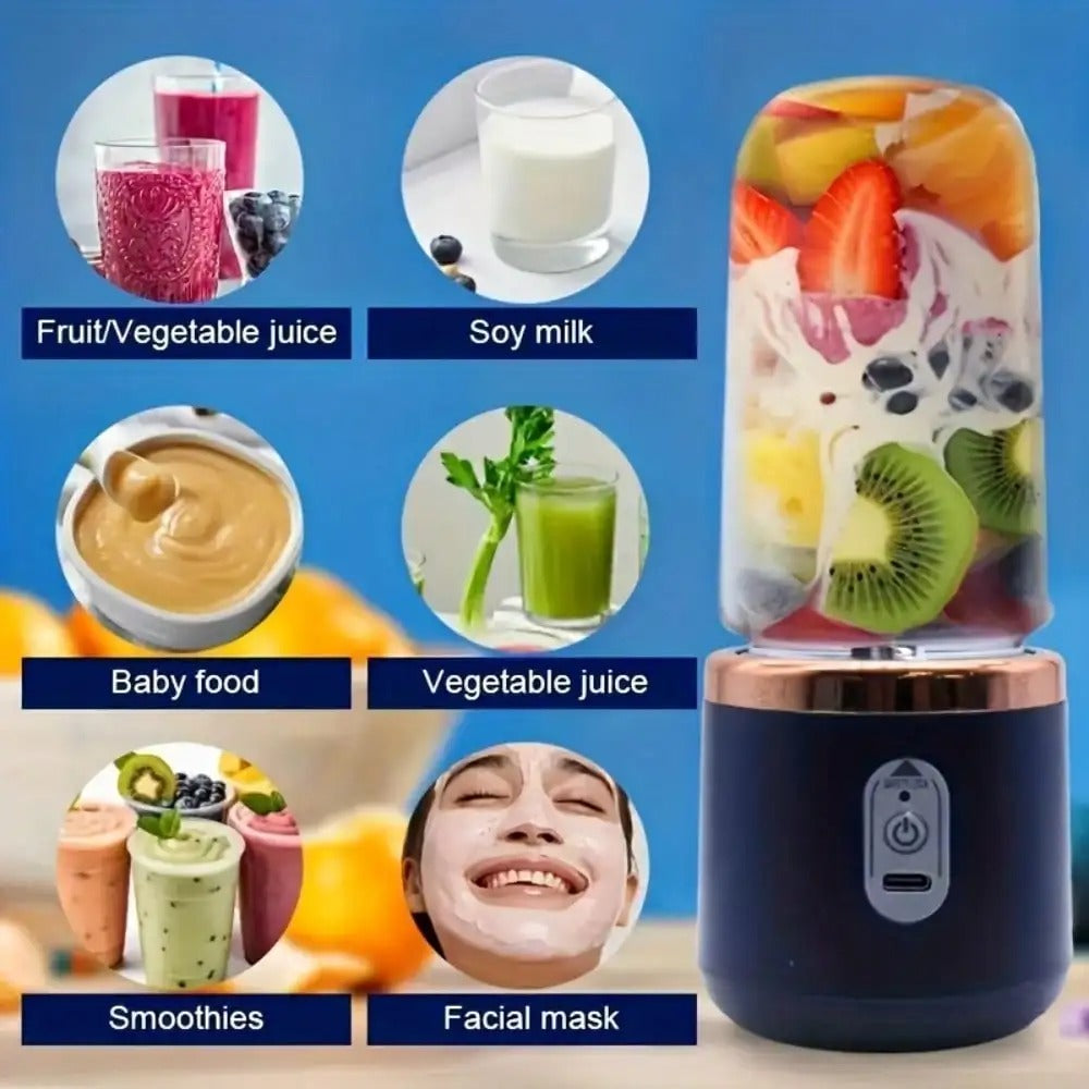 Portable USB Blender Electric Travel Juicer Cup For Smoothie Milkshake Kitchen Mini Mixer Tool