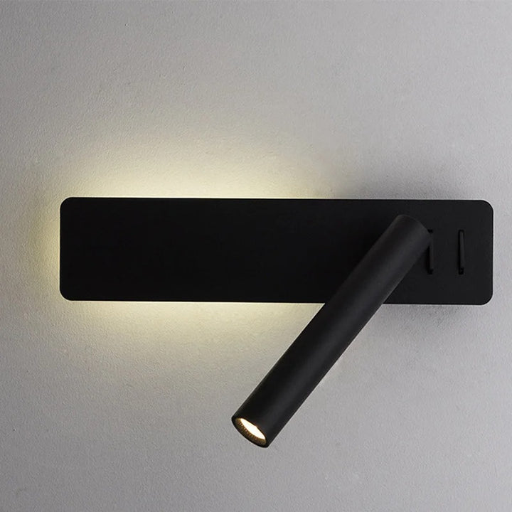 LED Wall Reading Lamp for Bedroom Hotel Minimalist Night Book Lamp Rotation Bedside Wall Sconce 3W Spot Home Lighting Fixture